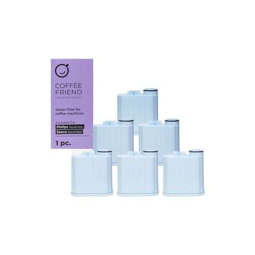6er-Set Coffee Friend Wasserfilter für Philips und Saeco Kaffeemaschinen mit AquaClean System